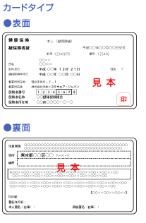 カードタイプの健康保険証