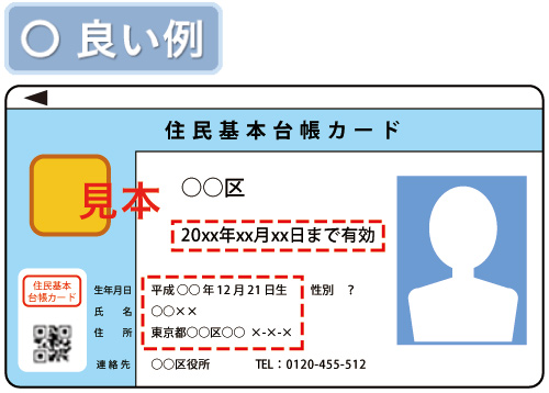 良い例