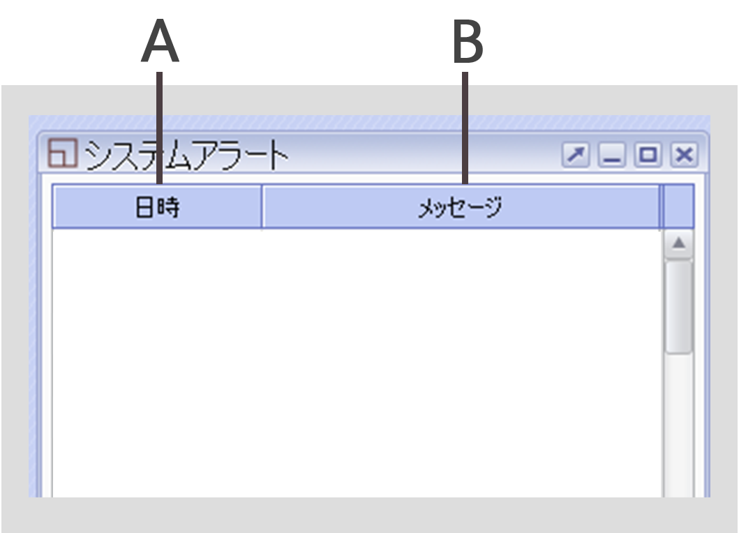 PC取引ツールシステムアラート