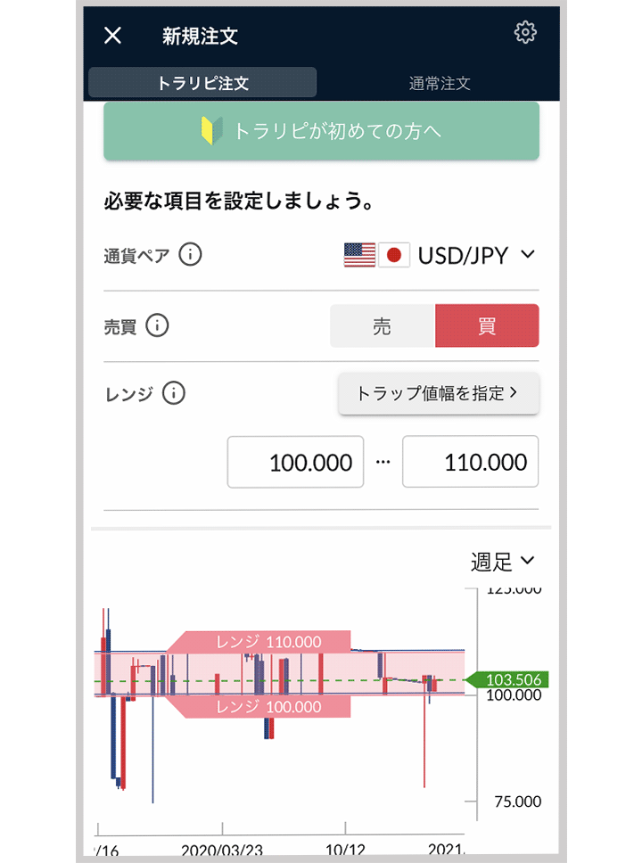 トラリピ新規発注