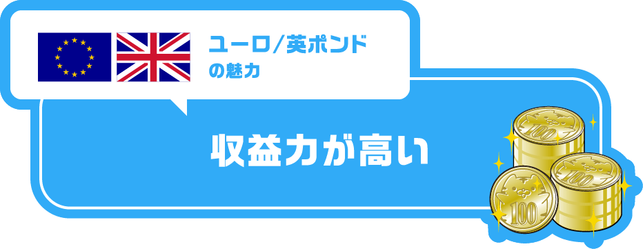 ユーロ/英ポンドの魅力「収益力が高い」