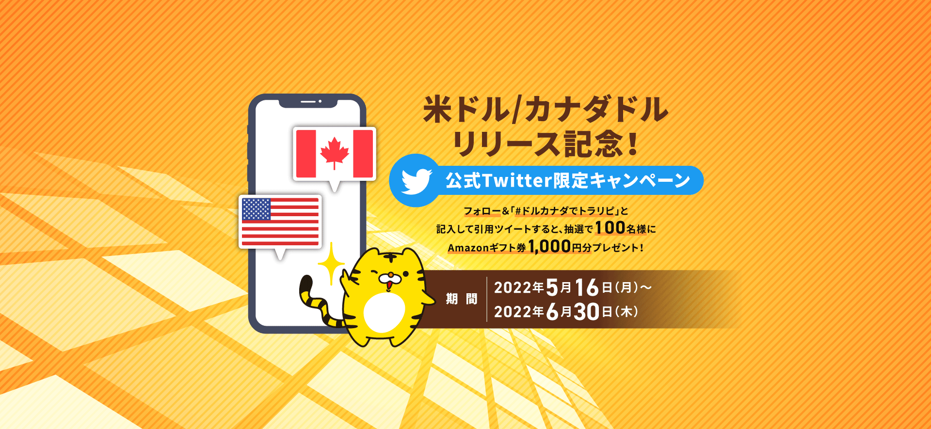 公式Twitter限定キャンペーン