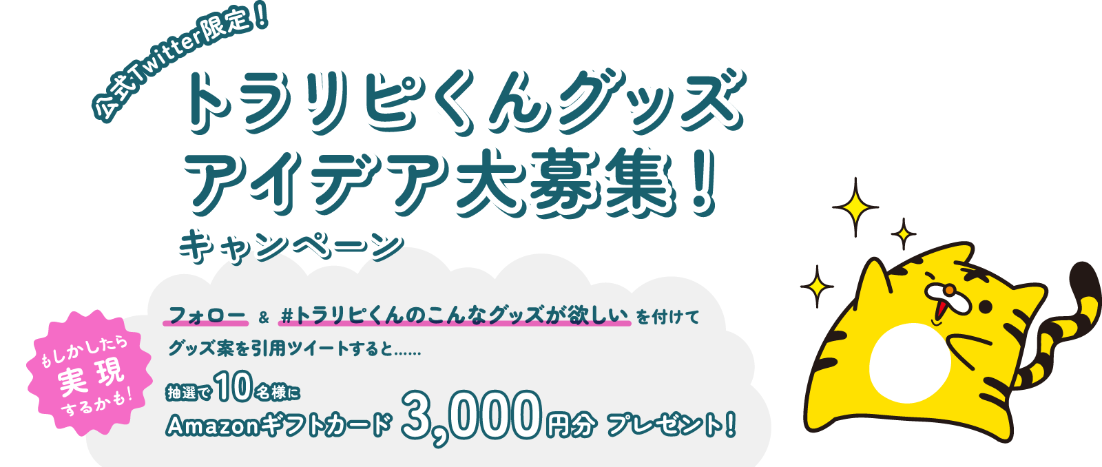 公式Twitter限定キャンペーン