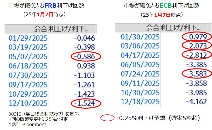 欧米金融政策見通し