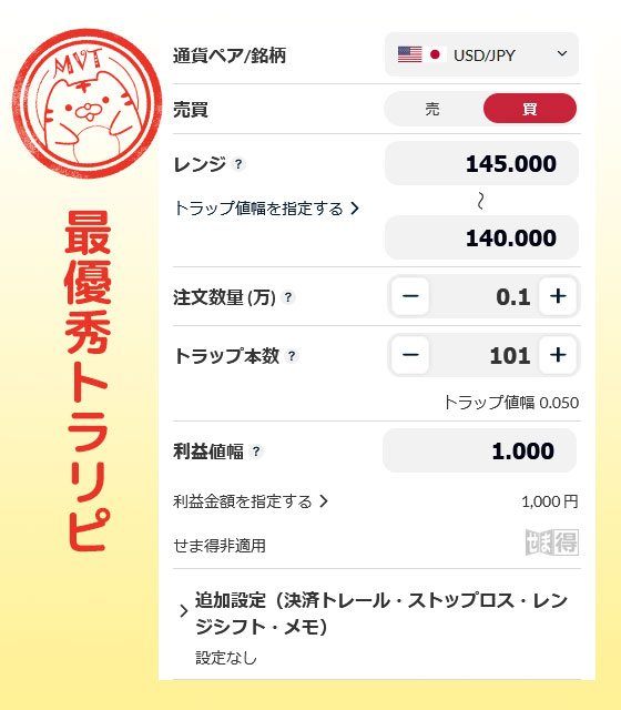 最優秀トラリピ