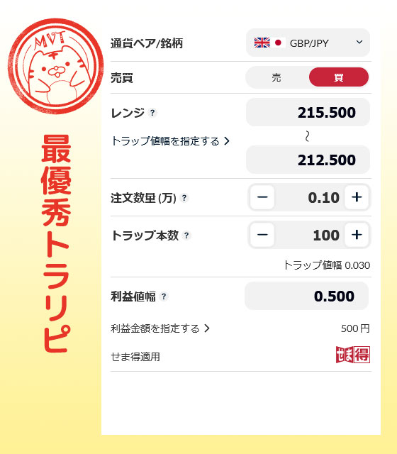 最優秀トラリピ